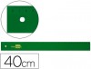 REGLA LIDERPAPEL 40 CMS. PLASTICO VERDE NUMERADA RG04