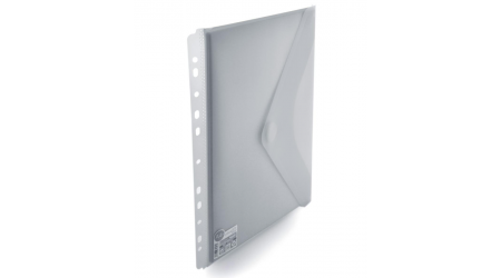 SOBRE VELCRO A4 PP TRANSPARENTE CRISTAL CON MULTITALADRO OFFICE