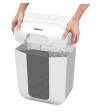 DESTRUCTORA FELLOWES LX50 9 HOJAS 17 LITROS BLANCO PARTICULAS P-4 CICLO 5 MINUTOS - USO OCACIONAL