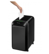DESTRUCTORA FELLOWES LX220 20 HOJAS 30 LITROS NEGRO MINICORTE P-4 CICLO 30 MINUTOS CONTINUO