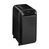 DESTRUCTORA FELLOWES LX220 20 HOJAS 30 LITROS NEGRO MINICORTE P-4 CICLO 30 MINUTOS CONTINUO
