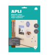PAPEL A4 APLI MAGNETICO PACK 8 HOJAS, 650GR Apto para Impresoras Inkjet