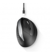 RATON ERGONOMICO VERTICAL OPTICO ENERGY SISTEM INALAMBRICO COLOR NEGRO OFFICE MOUSE 5 COMFY 1600 DPI RECARGABLE