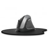 RATON ERGONOMICO VERTICAL OPTICO ENERGY SISTEM INALAMBRICO COLOR NEGRO OFFICE MOUSE 5 COMFY 1600 DPI RECARGABLE