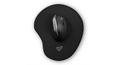 RATON ERGONOMICO VERTICAL OPTICO ENERGY SISTEM INALAMBRICO COLOR NEGRO OFFICE MOUSE 5 COMFY 1600 DPI RECARGABLE