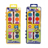 ACUARELA BISMARK PAMPY 16 COLORES CON PINCEL