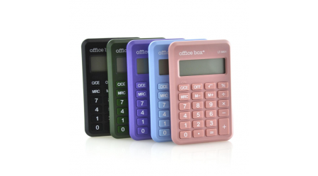 CALCULADORA BOLSILLO OFFICE BOX LT-M01 - 8 DIGITOS - COLORES SURTIDOS