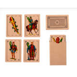 REGALO POR PEDIDO SUPERIOR A 80 € + IVA - BARAJA ESPAÑOLA BRISCA COLOR CARTON RECICLADO