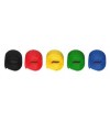 BRIDAS SUJETACABLES DE VELCRO MEDIARANGE 215X16 MM. COLORES SURTIDOS PAQUETE 5 UDS.