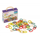 SET DE FIGURAS ENCAJABLES CHAINS 48 PIEZAS - MINILAND