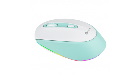 RATON GAMING SMOG MINT-RB WIRELESS + BLUETOOTH OPTICO 2400 DPI