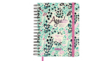 AGENDA 2027 ESPIRAL FINOCAM TALKUAL MI MEJOR PLAN SER YO A5 21 x 14,8 CM DIA PAGINA TAPA EXTRA DURA.