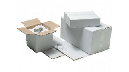 CAJA EMBALAJE BLANCA 310 x 220 x 270 MM.
