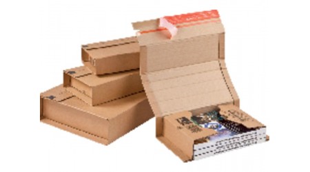 CAJA ENVIO LIBROS 380x29x80 MM. B4 PACK 20 UNIDADES CP020.17 COL