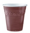 VASO CAFE PLASTICO BICOLOR MAQUINA PAQUETE DE 100 UNIDADES