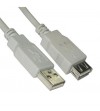 CABLE USB PROLONGADOR 2,0  AM/AH  3 MT.