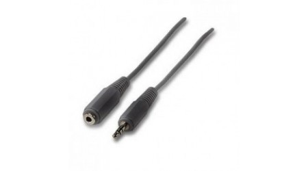 CABLE AUDIO JACK3.5M - JACK3.5H PROLONGADOR 5 METROS