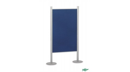 SEPARADOR TAPIZADO AZUL 100x150 CM. - POSTES NO INCLUIDOS