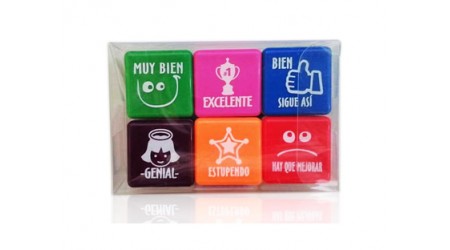 SELLOS PROFESORES 6 MODELOS CASTELLANO