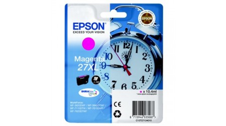 CARTUCHO EPSON MAGENTA C13T27134010 Nº 27XL PARA WORKFORCE WF-3600 SERIE