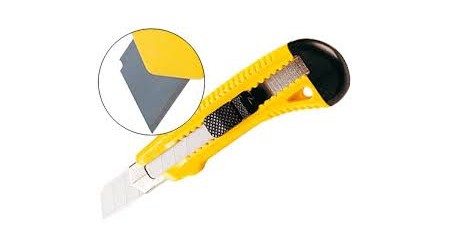 CUTTER ANCHO FAMA SX28 GUIA METAL COLORES SURTIDOS