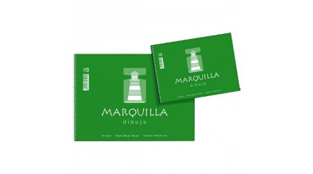 BLOC DIBUJO FOLIO ESPIRAL LISO 20 HOJAS 100 GR. MARQUILLA 215x31