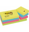 NOTAS ADHESIVAS POST-IT ENERGIA 38x51 PACK 12 UNIDADES