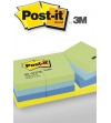 NOTAS ADHESIVAS POST-IT FANTASIA 38x51 PACK 12 UNIDADES