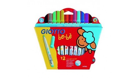 ROTULADORES GIOTTO BEBE ESTUCHE 12 UNIDADES
