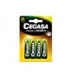 PILAS CEGASA SUPER ALCALINAS AA LR6  4 UNIDADES