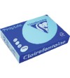 PAPEL A4 COLOR 500 HOJAS AZUL REAL 80 GR. CLAIREFONTAINE / PAPAG