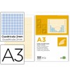 PAPEL MILIMETRADO A3 420x297 BLOC ENCOLADO 50 HOJAS 80 GR. LIDER