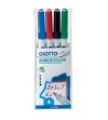ROTULADOR PIZARRA BLANCA GIOTTO BLISTER 4 COLORES