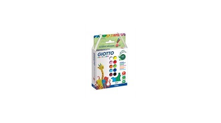 PLASTILINA PARA MODELAR GIOTTO PATPLUME CAJA 10 COLORES SURTIDOS