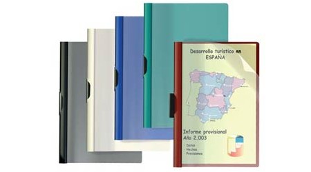 DOSSIER PINZA LATERAL A4 30H. NEGRO