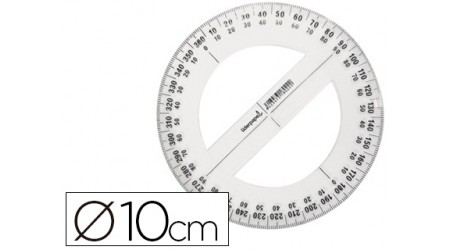CIRCULO LIDERPAPEL PLASTICO 10 CM
