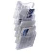 EXPOSITOR 6 COMPARTIMENTOS A4 HORIZONTAL TRANSPARENTE