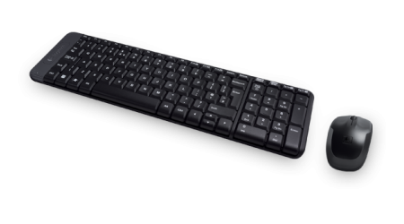 TECLADO + RATON LOGITECH INALAMBRICO DESKTOP MK220