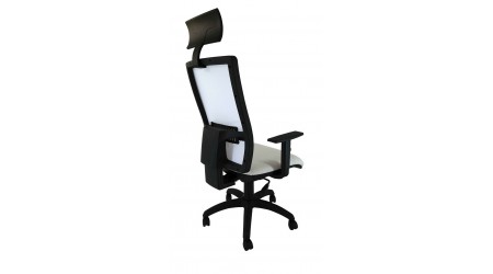 SILLA VINCOLO XENA RESPALDO MALLA CON CABEZAL SYNCRO SIN BRAZOS