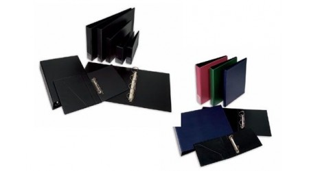 CARPETA PLASTICO 1/4 NATURAL 2 ANILLAS L/ 40MM 245 x 220 x 57 MM.