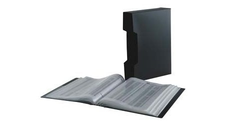 CARPETA PORTAFUNDAS A4 PERSONALIZABLE 100 FUNDAS CON CAJA FAMA N