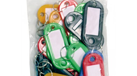 LLAVERO PLASTICO 20 UNIDADES SURTIDAS 79996