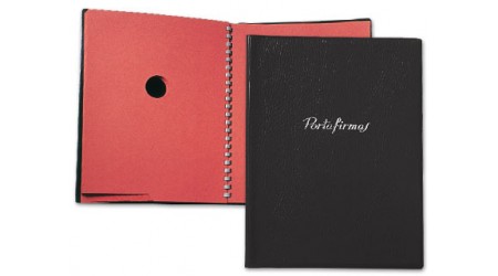 PORTAFIRMAS SARO 320 NEGRO 20 DEPARTAMENTOS