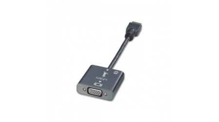 ADAPTADOR ELECTRONICO DE HDMI A VGA - NECESITA JACK 3,5 PARA SONIDO