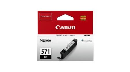 CARTUCHO CANON CLI-571BK NEGRO 6,5 ML. MG5750/MG6850/MG7750 ORIG