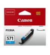 CARTUCHO CANON CLI-571C CYAN 6,5 ML. MG5750/MG6850/MG7750 ORIGIN