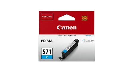 CARTUCHO CANON CLI-571C CYAN 6,5 ML. MG5750/MG6850/MG7750 ORIGIN