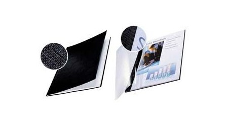 TAPA RIGIDA 21MM IMPRESSBIND NEGRO CAJA 10 UNID.