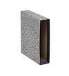CAJA ARCHIVADOR A-Z FOLIO LOMO ANCHO JASPEADO GRIS 07170071