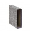 CAJA ARCHIVADOR A-Z A4 LOMO ANCHO JASPEADO GRIS 07160071